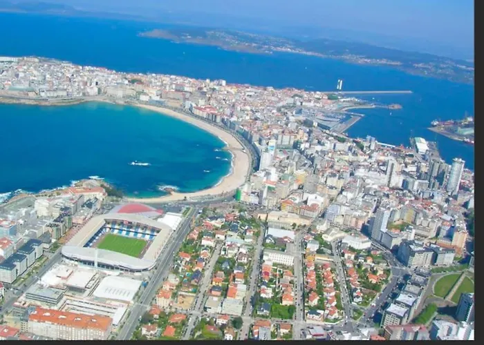 Amplio En Coruna Cerca De Riazor Apartamento *